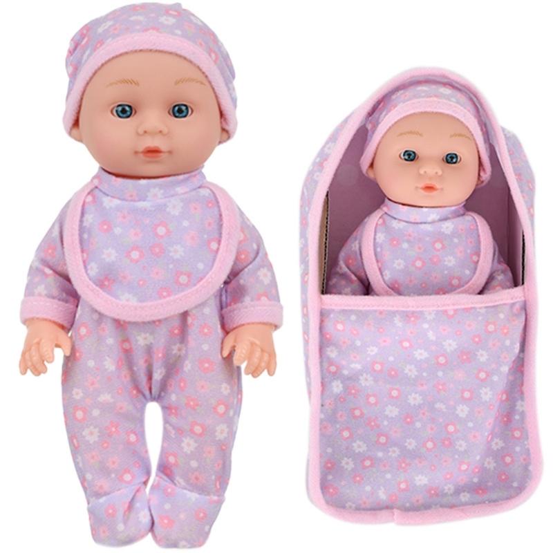25CM Life Like Reborns Toy With Realistic Design Children Companion Doll For Pretend Play Game Nursery Room Decoration