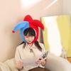 Personality Accessory Hat Artistic Youth Hats Simple Street Hat Plush  Clowns Hats for Halloween Costume