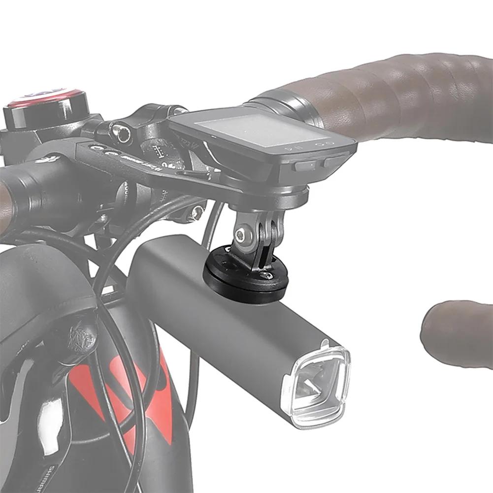 Fahrradcomputerhalter Basis Fahrradkamerahalterung Halterung Adapter Aluminiumlegierung Fahrradkamera Lichthalterung für Garmin Gopro