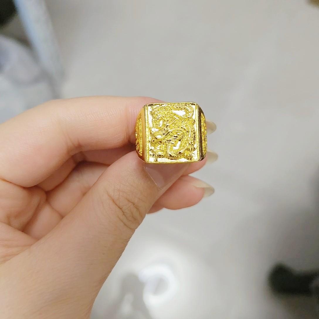 Men s Gold-Plated Dragon Ring: Bold, Stylish, Adjustable. Adjustable Open золотой