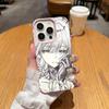 Romantic Cartoon Girl High Quality Soft Phone Case For Samsung A06 A07 A15 A34 A35 A53 A54 A55 Anti Slip Anti Fall Cover