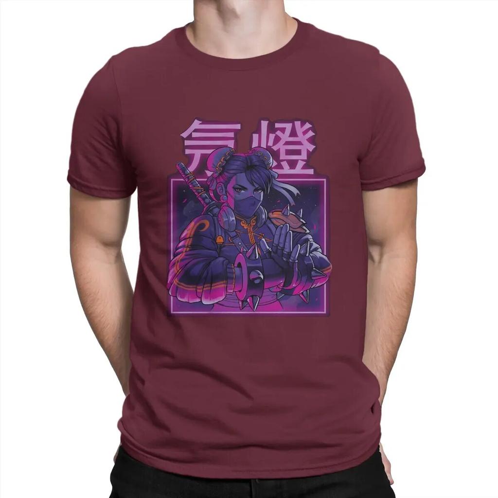 Street Fighter Unisex TShirt Chun Li Neon Spring Fashion T Shirt Harajuku Streetwear New Trend