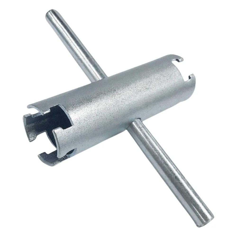 Double Ended Basket Strainer Wrench Sliding Handle Tube Wrench Heavy Duty Plumbing Wrench  Bathroom