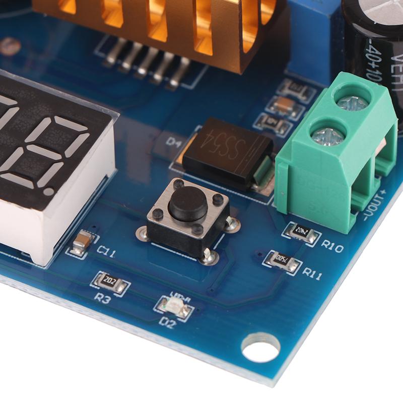 Xh-M411 Dc 3V-35V To Dc 5V-45V Boost Converter Module Voltage Regulator Adjustable Step Up Voltmeter Digital Display Module