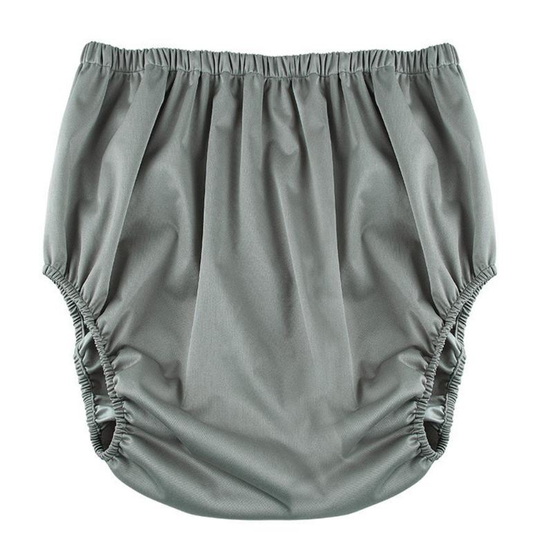 Water Resistant Adult Diaper Cover with Elastic Leg Openings Washable Incontinence Pants for Enhances Leak Protection