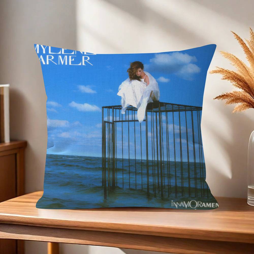 Singer MMylene Farmer cm Cushion Cover Pillow Cover Decor Pillowcase Home Pillowcase for Couch Pillow