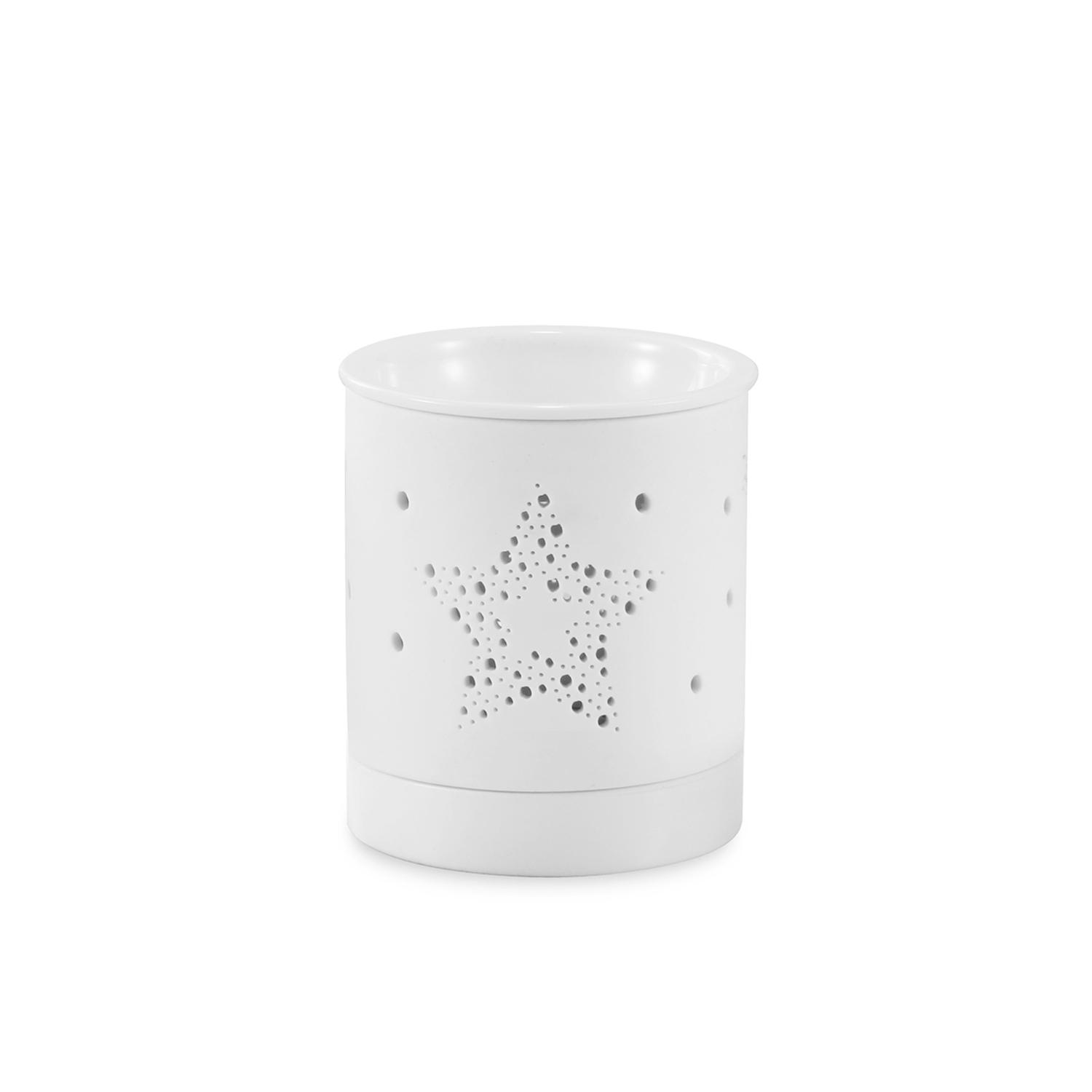 Ceramic Essential Oil Burner Tealight Candle Heating Holder Essential Oil Diffuser Incense Burner for Spa Aromatherapy Home Deco звезда