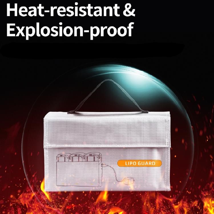 Safety Battery Carrying Bag for 4K/AVATA2 Drones, Heat Insulation Fireproofs With Easy Access