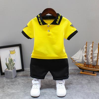 Set di abbigliamento per bambini, estivo, bianco e nero, per bambini, completo sportivo, per bambini piccoli, set di vestiti formali