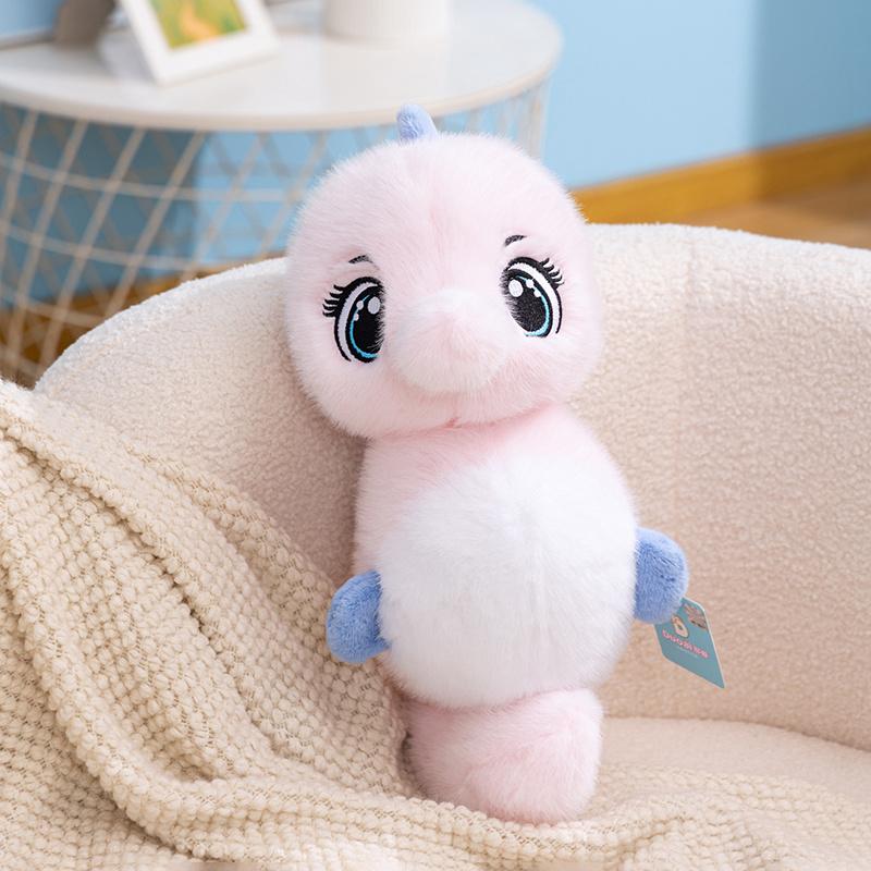 304055cm Cartoon Seepferdchen Stofftier Kissen Paar Grün Rosa Seepferdchen Stofftier Heimdekoration Geschenk Für Kinder