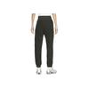 Nike Solid Color Drawstring Logo Print High Waist Long Pants Women Bottoms Black DR2179-355