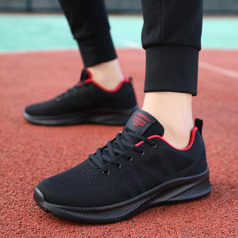 Summer men's shoes 2025 new sports shoes mesh lightweight breathable running shoes men's outdoor fashion casual shoes