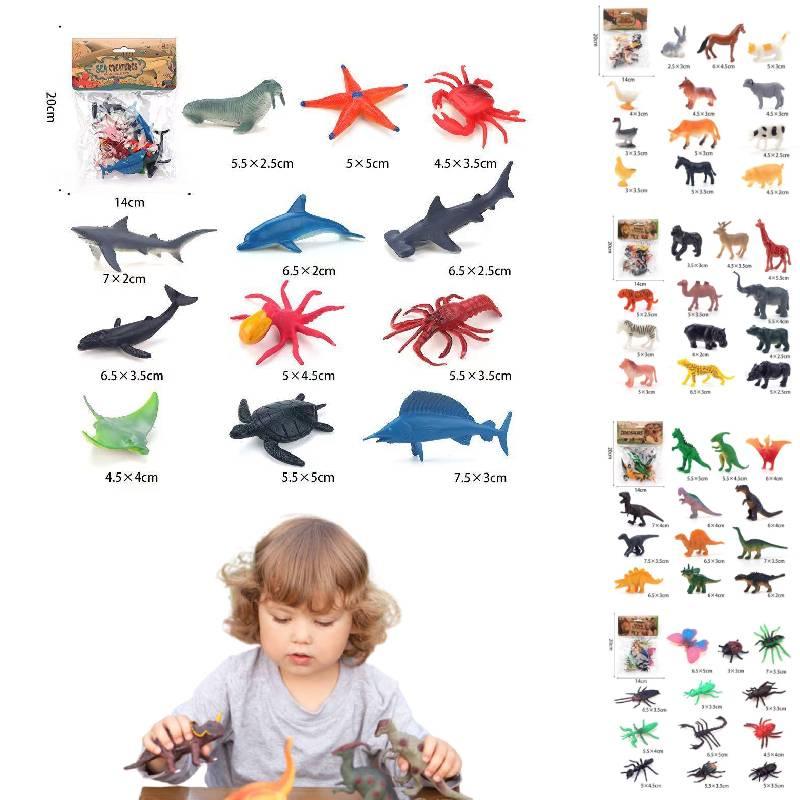 High-quality Pvc Dinosaur Toys Realistic Jurassic Creatures For Children