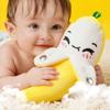 Interaktives Musik-Stofftier für Kinder, Bananen-Frucht-Induktion Spielzeug, Musikalisches Sensorisches Kuscheltier, Dual-Modus Rhythmusspiel, Weihnachts-Geburtstagsgeschenke
