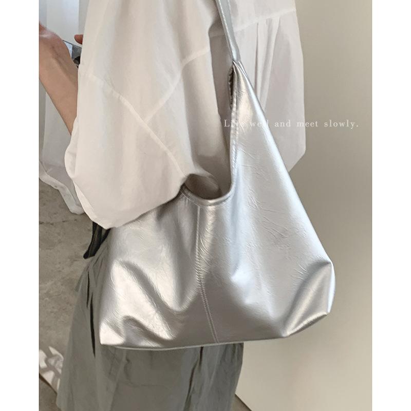 Large-capacity Underarm Bag, High-end Texture Tote Bag, Versatile Commuter Single-shoulder Bag
