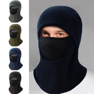 Breathable Balaclava Cycling Cap Fleece Ski Windproof Cap Winter Warm Hat Warm Hat Mask  Skiing