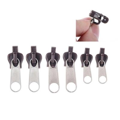 Nieuwe Mode 6 Stuks Universele Multifunctionele Rits Reddings Directe Reparatieset Vervanging Kleding Accessoires Top Kwaliteit