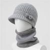 Hat Women's Autumn and Winter Knitted Hat Warm and Cold Hat Wool Hat