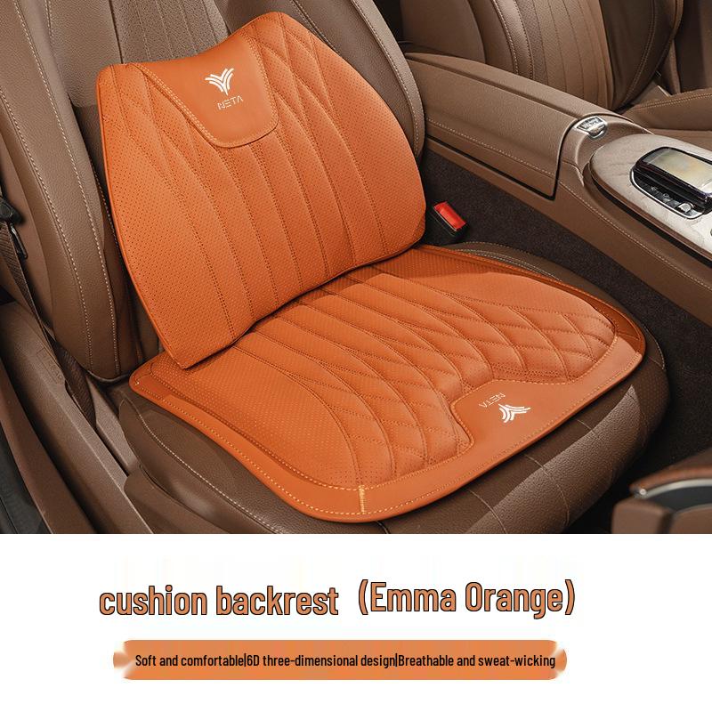 Nezha U/S & V/N01 Car Seat Cushions: Lumbar Support, Four Seasons Universal Fit