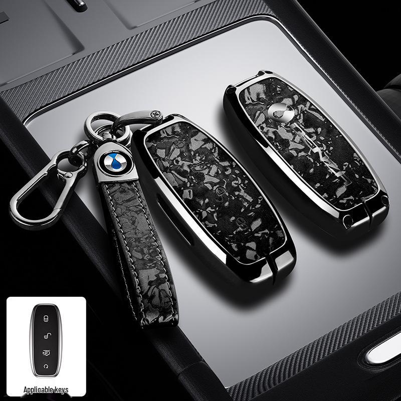 Denza D9 Key Case N7max: Metal N8/N8L Anti-drop Shell - Light Luxury, Simple Style.