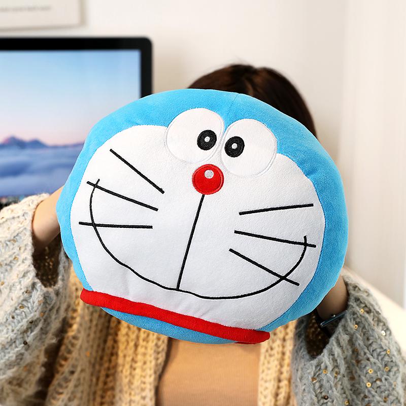 Doraemoned Water Injection Water Bag Warm Water Bag Apply Stomach And Warm Hands And Feet Cartoon Cute Plush Toy Doll Gift