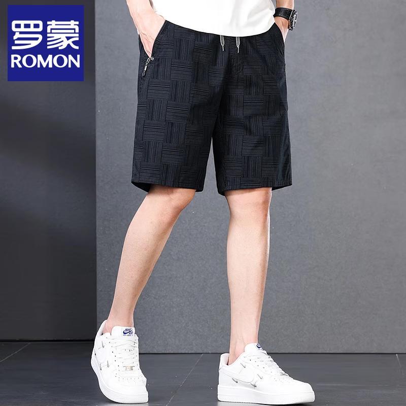 Luomeng Men s 100% Cotton Casual Shorts 2XL