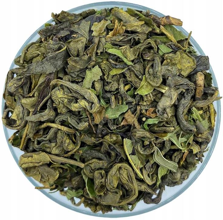 Gunpowder Moroccan green tea with mint 25g tisania