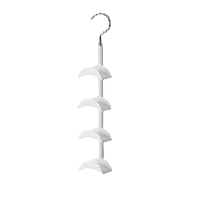Rotatable Multipurpose Wardrobe Bag Hook and Tie Rack