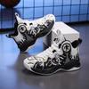 Boys' 2025 High-Top Basketball Shoes: Autumn Trend Casual Running Style for Big Kids