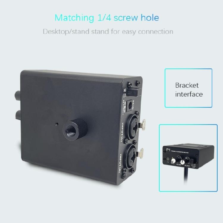 Dependable In Ear Monitors Amplifier with Clear Sound Quality for Studio Artists Live Sound Engineering Equipment