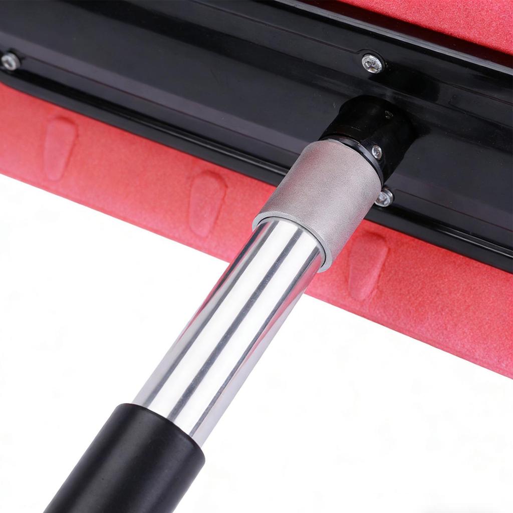 40x16.5x2cm Roof Snow Rake Foam Broom Pusher for Snow Lawn Ice Remover Rake Roof Vehicle Home Garage Snow Removal Tool