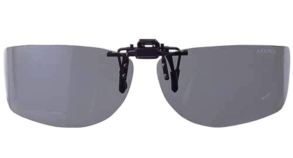 Meigan Polarized Glasses Mount Side Sunglasses, Type, Smoke, L, Clip-on Keeper, Cover, 9322-02