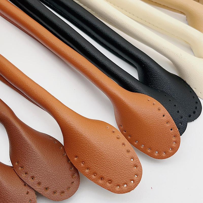 2PCS 41cm PU Leather Replacement Bag Handle Detachable Bag Belt DIY Gift Box Handle Handle Strap Handbag Band Bag Accessories