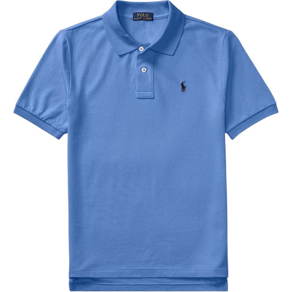 Polo Ralph Lauren Silk Cotton Solid Logo Embroidered Slim Fit Short Sleeve Polo Shirt Men Polo Shirts 710705571-005