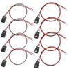 4 Pairs Infrared Break Beam Sensor Switch Photoelectric Sensor for DIY Electronics, Automation Projects & Industrial Controls, C