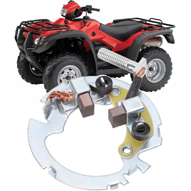 EVGATSAUTO Starter Repair Kit, ATV Starter Motor Brush Holder Electrical Starter Repair Kit Replacement for CBR600F 300FW 400FW 450S