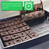 Hot Selling Soil Block Maker Manual Soil Block Maker Garden Garden Sowing Forest Farm Tools Root Soil Culture Container Making
