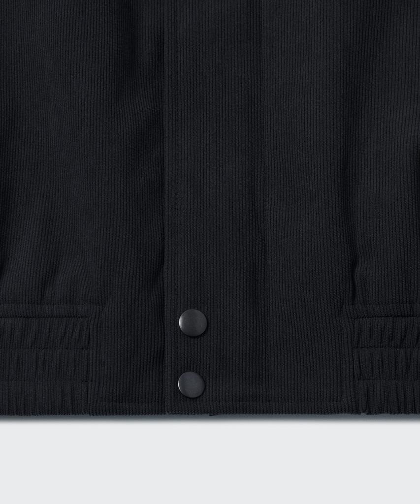 Musinsa Standard 14W Corduroy Minimal Blouson Jacket [Black]