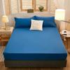 Solstice Waterproof Fitted Sheet - Cute Dinosaur Couvre Lit (Queen/King), Elastic Kids Bed Sheet (No Pillowcase)