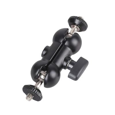 Ball Heads Extension Arm with 1/4inch Mounting for Camera Accessories Small Light Sound Gear For Camera Lighting