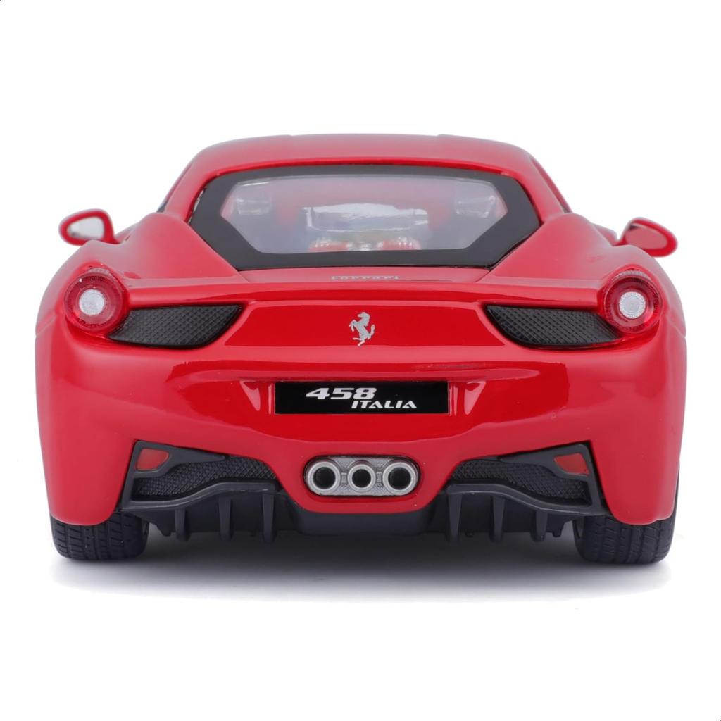 Bburago 1/24 scale Ferrari 458 Italia Red / Diecast Model Car Finished Product 18-26003