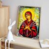 Virgin Mary Diamond Art Set, 5D Religious Diamond Painting DIY Rhinestone Cross Stitch Craft Decoration Home Wall Mural