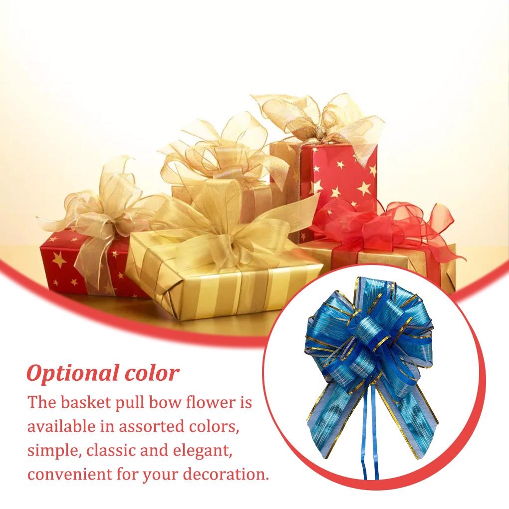 Pull Bows Ribbon for Gift Wrapping Festive Wedding Decoration Wear-resistant Gifts Baskets Multifunctional Christmas Present