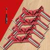 1/4 Pcs Heavy Duty 90 Degree Right Angle Clamps Adjustable Screw For Woodworking Picture Framing Diy