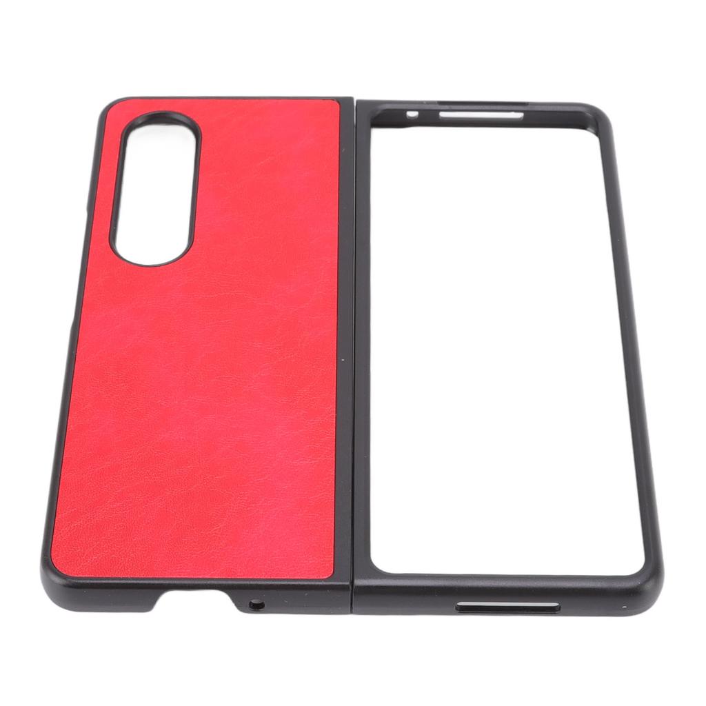 Klapphandyhülle PU-Leder Modisch Bequem Schützende Handyhülle für Samsung Galaxy Z FOLD 4