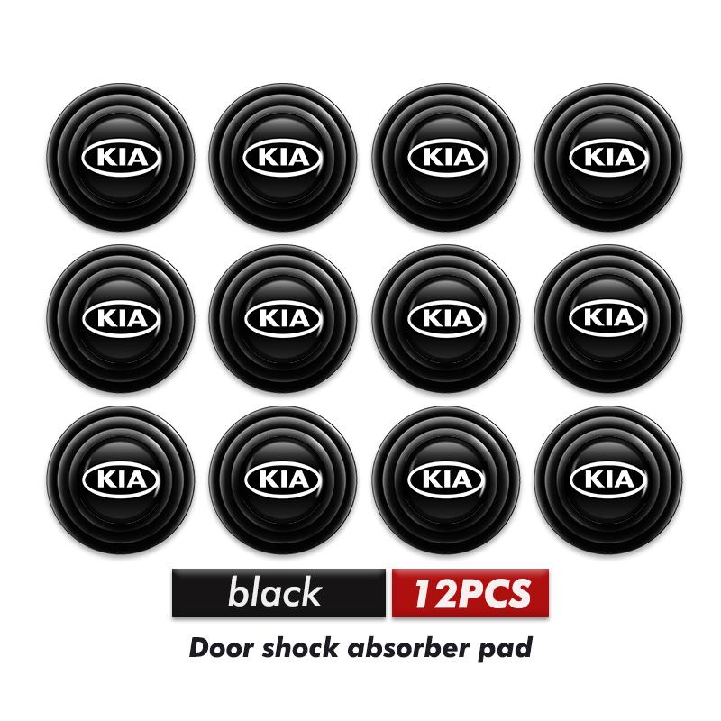 Cpgmvl1 For KIA Car Door Shock Absorbing Mute Shock Noise Gaskets Auto Stickers Stinger Optima Cerato Soul Venga Forte Spectra Sedona K2