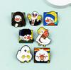 Cute Yellow Duck Brooch - Creative Metal Badge with Drip Oil Finish