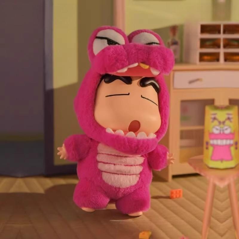 TOPTOY Crayon Shin-Chan Play Party Series Blind Box Vinyl Doll Mystery Box Anime Figure Room Decoration Collection Kids Gifts