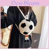 Plush Soccer Toy Backpack For Kids With Breathable Lightweight Design For School And Play