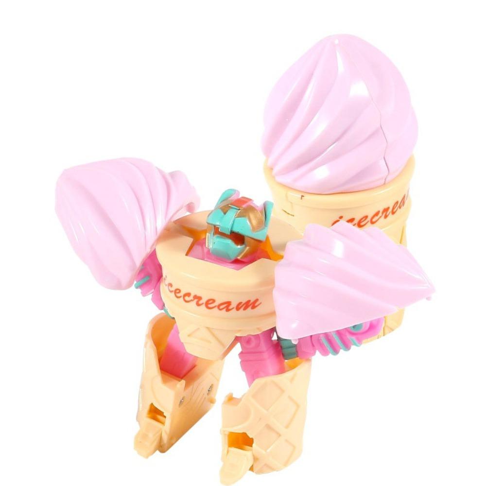 Робот-трансформер в виде картофеля фри Гамбургер Игрушка-трансформер для детей Украшение Style C